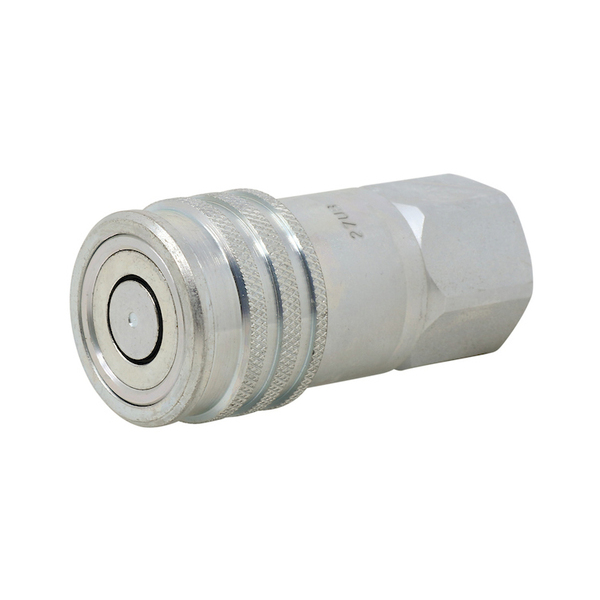 A & I Products Coupler. Female Flat Face; FEM Series 4" x2" x2" A-FEM-501-12FO-NL